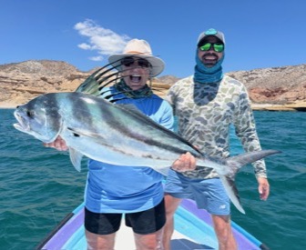 Fishing adventure in Sea of Cortez